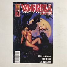 Vampirella Quarterly 1 2008 Signed by Joe Jusko Harris NM near mint  picture