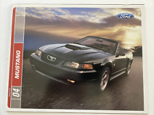 2004 Ford Mustang sales brochure 18 pg ORIGINAL dealer literature picture
