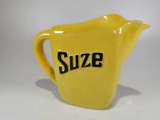 Carafe / SUZE Vintage Bistro Advertising Pitcher Yellow picture