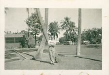 1940's Honolulu Hawaii Photo Vic in the Sears parking lot picture