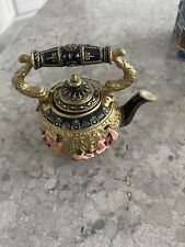 NINI Vienna Teapot #6-4 Mini Hand Painted 3.5