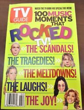 TV Guide 100 Music Moments that Rocked TV / Jan 11-17 2003 picture