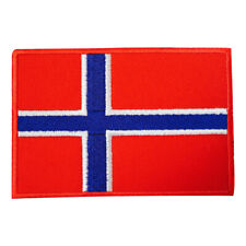 Norway Country Flag Patch Iron On Patch Sew On Badge Embroidered Patch picture
