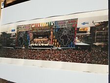 Live Aid Photoprint 1985 11X33 picture
