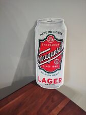Narragansett Lager Tall Boy Beer Can Metal Sign  picture