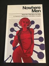 NOWHERE MEN Vol. 1: FATES WORSE THAN DEATH Trade Paperback picture