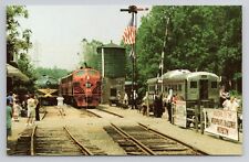 Whippany Railway Museum Whippany, New Jersey Chrome Postcard 852 picture