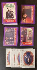 1991 TOPPS ADDAMS FAMILY TRADING CARDS COMPLETE SET # 1 - 99 + 11 STICKER SET picture