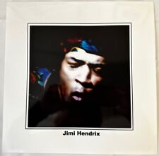 Jimi Hendrix cool look 12x12 inch square photograph Jimi in concert picture