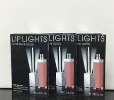 Model Co Lip Lights Ultra Shine Gloss Pink Sea Shell * Lot Of 3 *  picture