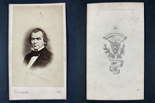 Grob, Paris, Andrew Johnson, President of the United States Vintage Albumen Print. picture
