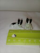 Vintage Miniature Shepherd #2 Dog Puppies Figurine Dollhouse read see Pics Flaws picture