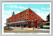 Pikeville KY-Kentucky, Hotel James Hatcher Vintage Souvenir Postcard picture