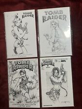 **TOMB RAIDER (4) BOOK LIMITED SKETCH EDITIONS SET-JAY COMPANY & DF-ONE OWNER** picture