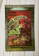 Antique 1913 Postcard Portland Oregon Seventh Annual Rose Festival picture