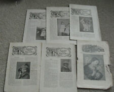Lot of 7 Vintage 1901 to 1905 Lessons for the Little Ones Booklets picture