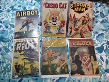 Golden Age Lot. RIOT#2 ATLAS (MARVEL). Catolic#1.Airboy#1. Cosmo#2.Strongman#4++ picture