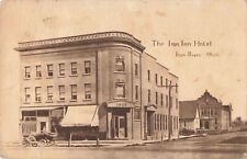 The Iron Inn Hotel Iron River Michigan MI c1915 Postcard picture