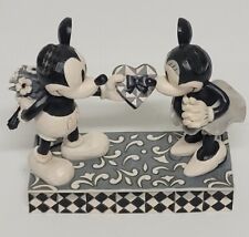 Disney Showcase Jim Shore Real Sweetheart Mickey and Minnie Mouse Traditions picture