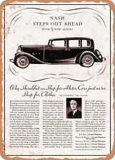 METAL SIGN - 1932 Nash Sedan Vintage Ad picture