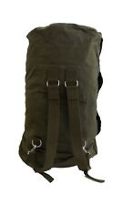 Genuine Issue German Army Military Duffle KitBag Seasack  x2 Shoulder Straps Zip picture