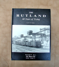 The Rutland 60 Years of Trying Nimke Vol V part 1 MAIN LINE Railroad Book picture