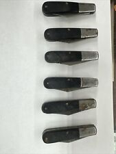 Lot Of 6 Vintage Camco USA 2 Blade Knives picture