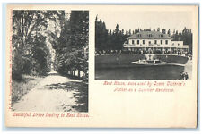 c1910 Beautiful Drive Leading to Kent House Canada Multiview Postcard picture