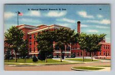Bismarck ND-North Dakota, St Alexius Hospital, Antique Vintage Postcard picture