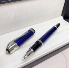 Luxury Great Writers Series Blue Color 0.7mm nib Rollerball Pen NO BOX picture