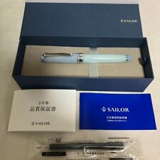 Sailor × NBC NONBLE 14K Fountain Pen Passing Rain F Nib Rare NEW F/S picture
