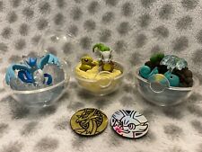 Re-Ment Pokemon Terrarium Squirtle Lot of 3 + extras (Read Description) picture