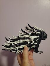 African Wire & Bead Porcupine Sculpture Beaded Animal Figure South Africa picture
