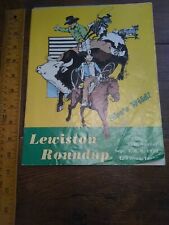 Lewiston Idaho Roundup. Program 1979.  45th Annual. Rodeo. (K10) picture