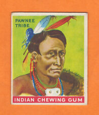 1933 R73 Goudey Indian Gum Card #11 - PAWNEE TRIBE - Series 48 - NO CREASES picture