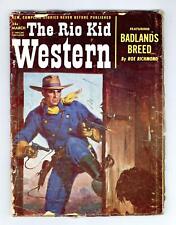 Rio Kid Western Pulp Mar 1953 Vol. 25 #3 GD 2.0 Low Grade picture