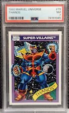 1990 Marvel Universe #79 THANOS - PSA 7 NM - Super-Villains - Avengers Impel MCU picture