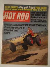 (6) 1966 HOT ROD MAGAZINES - FROM GOOD TO VERY GOOD CONDITION - SEE PICS picture