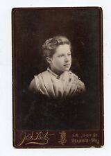 Cabinet Photo - Pretty Young Lady - Reading, Pennsylvania, Fritz Studio picture