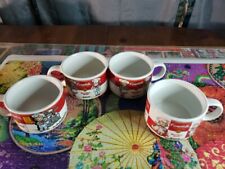(4) VINTAGE 1997 Campbell's Soup Mugs By Westwood Cartoon Excellent Shape picture
