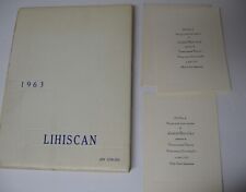 1963 Lihiscan Yearbook, Litchfield, Connecticut signed by Superintendent K. Lang picture