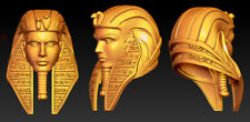 Egyptian Pharaoh Tutankhamun Ramses Khufu custom printed head for action figures picture