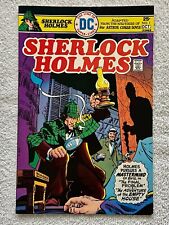Sherlock Holmes #1, October 1975 DC Comics picture