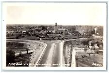 c1940's Airplane View OSL Depot Boise Idaho ID RPPC Photo Vintage Postcard picture