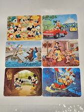 (6) VTG 1979 Disneyland Postcards Various Characters- Mickey Tinkerbell Snow Whi picture