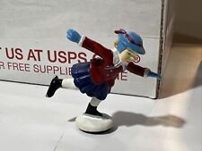Dept 56 Lady Figure Animated Skating Pond Ice Rink Heritage Village Collection picture