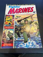 Fightin Marines 10  , VG/F glossy, great colors - Matt Baker cover picture