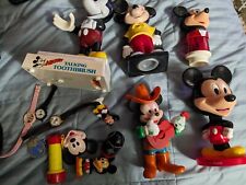 Huge Lot  Vintage Mickey  Minnie Mouse Toys Disney Watches '60s '70s '80s picture