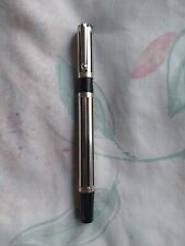 waterman Watermina Slim Size Sterling Silver & Black  Roller Ball Pen France  picture