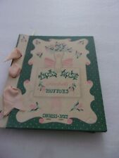Vintage 1940's Charles Of The Ritz Moss Rose Sachets Mottoes picture